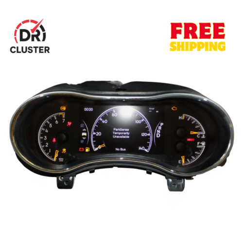 Jeep Grand Cherokee 2014–2020 Speedometer Instrument Cluster (VIN & Mileage Programmed)