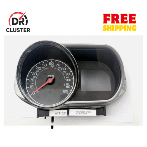 Chevrolet Spark 2013–2015 Speedometer Instrument Cluster (VIN & Mileage Programmed)
