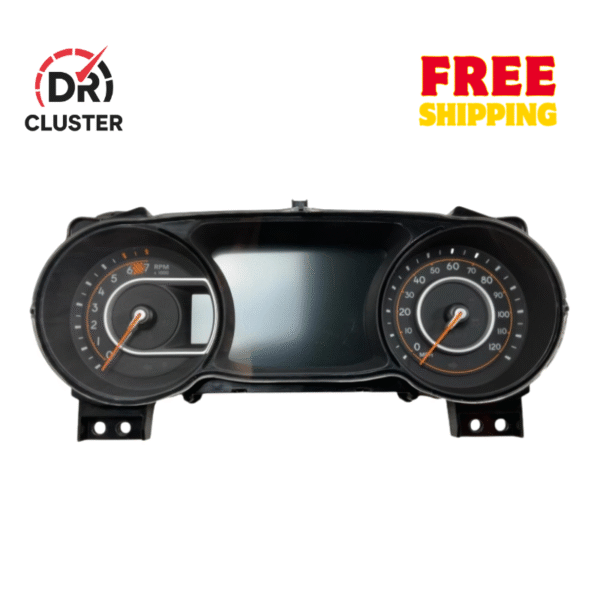 Jeep Wrangler 2018–2024 Speedometer Instrument Cluster (VIN & Mileage Programmed)