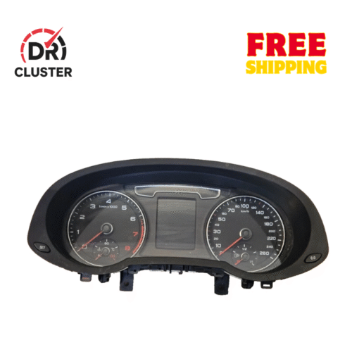 Audi Q3 2015-2018 Speedometer Instrument Cluster (VIN & Mileage Programmed)