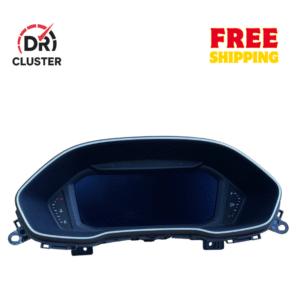 Audi instrument cluster with VIN & mileage programmed
