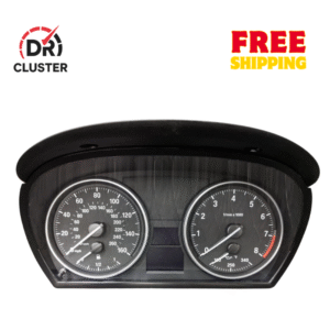 BMW 3 Series E90 E91 E92 E93 2006–2011 Speedometer Instrument Cluster with VIN and Mileage Programmed