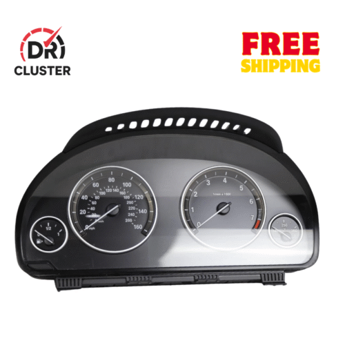 BMW 5 Series 2011-2017 Speedometer Instrument Cluster (VIN & Mileage Programmed)